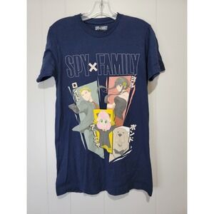 Spy x Family Shirt‎ Mens Small Anime Crunchyroll Anya Loid Yor Bond Graphic Tee